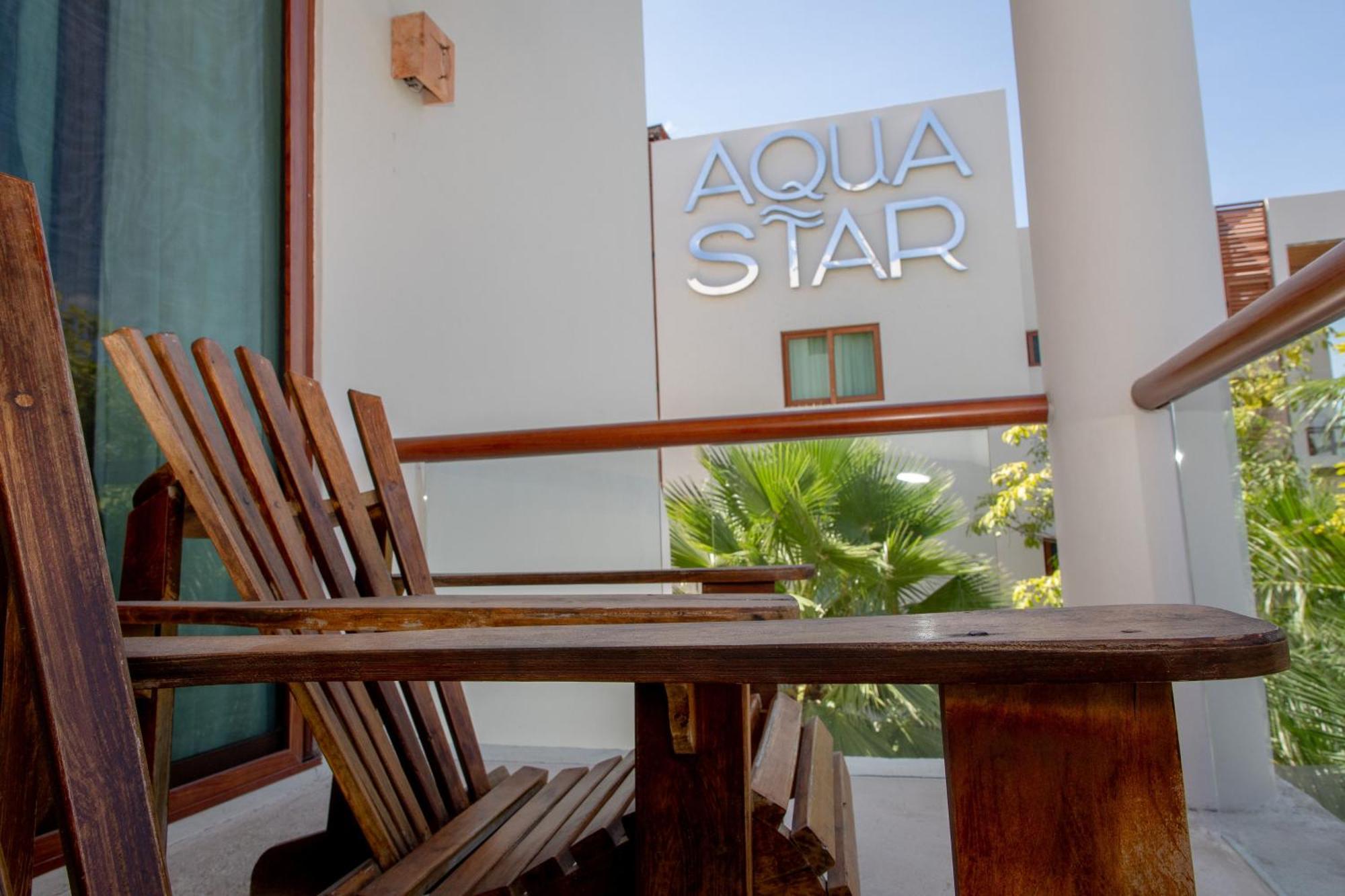 Aquastar Hotel & Apartments Mahahual Exterior photo