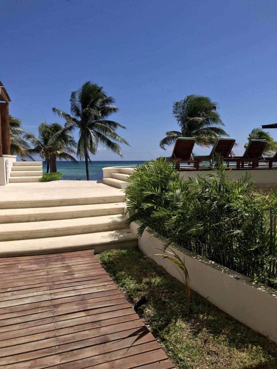 Aquastar Hotel & Apartments Mahahual Exterior photo