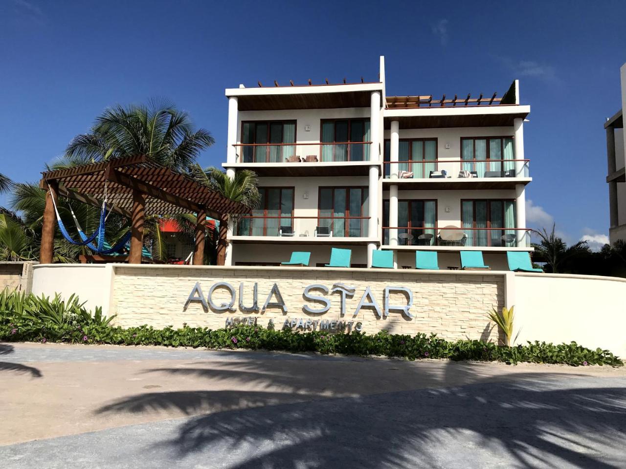 Aquastar Hotel & Apartments Mahahual Exterior photo