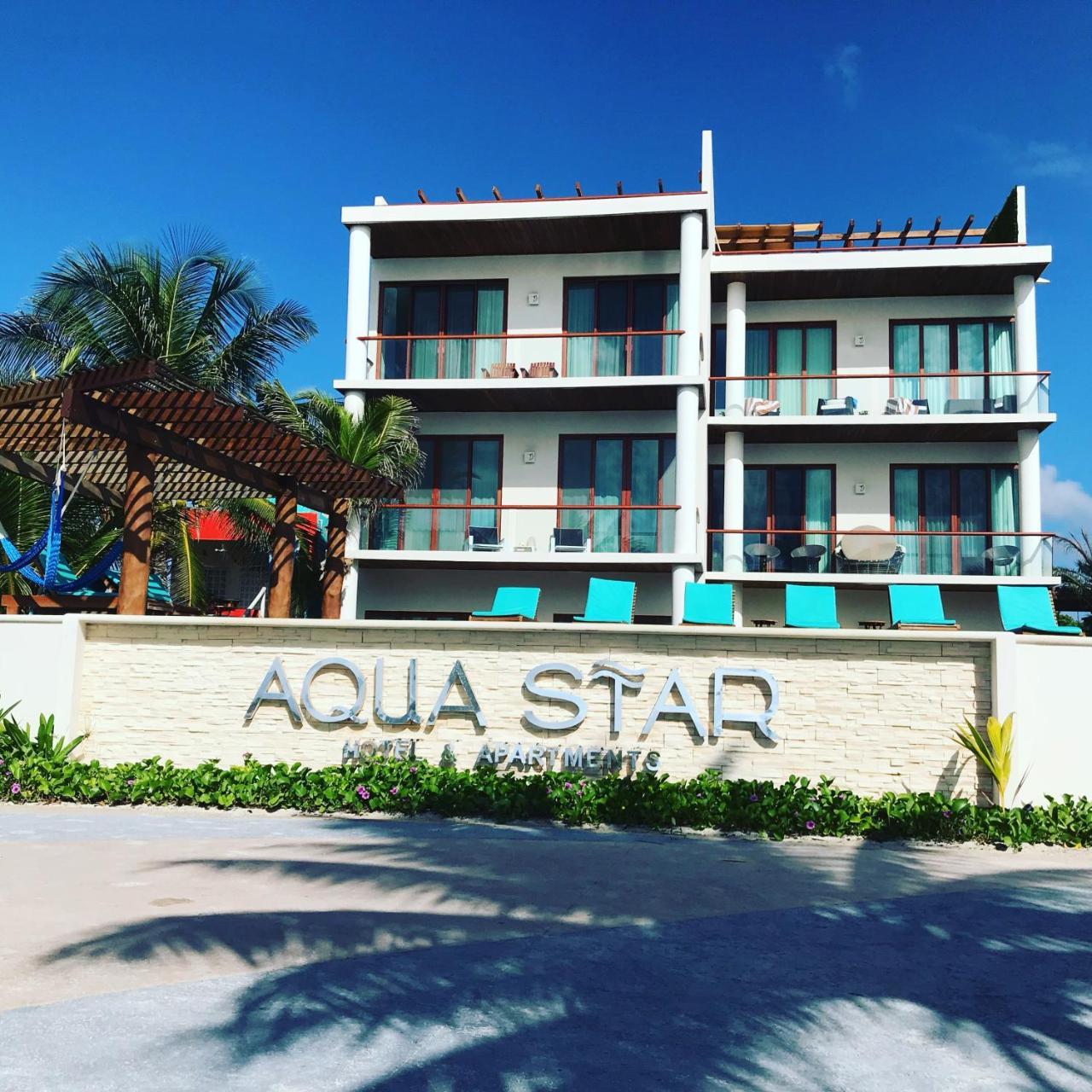 Aquastar Hotel & Apartments Mahahual Exterior photo